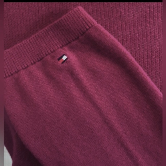 Tommy Hilfiger Y2K vintage Maroon crewneck sweater size large GUC - Picture 3 of 7